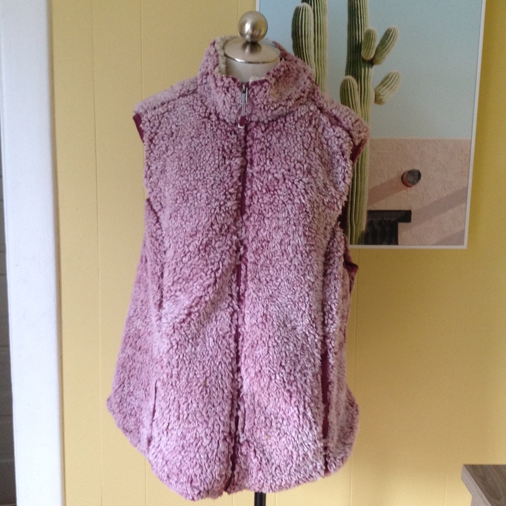 Green Tea purple vest xxl soft